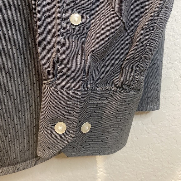 Oscar de la Renta Men’s Button Down Dress Shirt - Picture 5 of 8